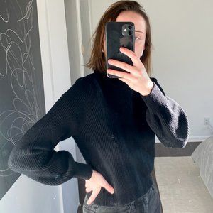 S Black Turtleneck from Zara - Like New